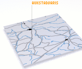 3d view of Aukštadvaris