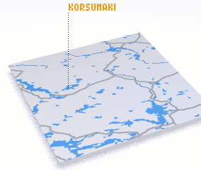 3d view of Korsumäki