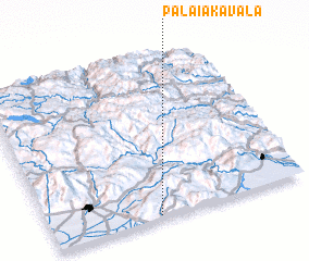 3d view of Palaiá Kavála