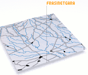 3d view of Frăsinet Gară