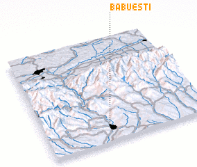 3d view of Băbueşti