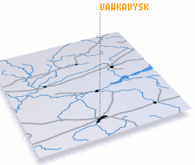 3d view of Vawkavysk