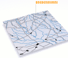 3d view of Brebeni-Romîni