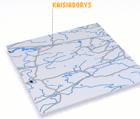 3d view of Kaišiadorys