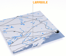 3d view of Lappböle