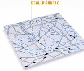 3d view of Dealu Lăunele