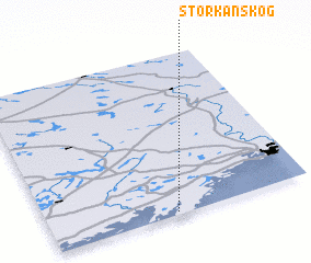 3d view of Storkanskog