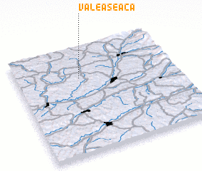 3d view of Valea Seacă