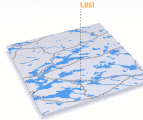 3d view of Lusi