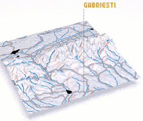 3d view of Găbrieşti