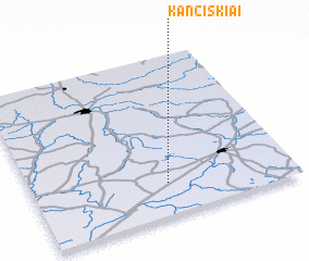 3d view of Kančiškiai