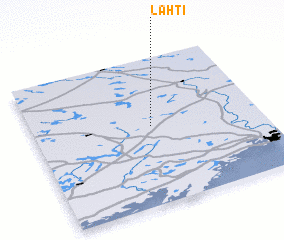 3d view of Lahti