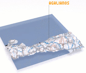 3d view of Agalianós