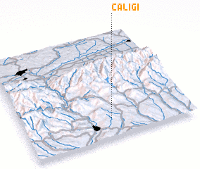 3d view of Căligi