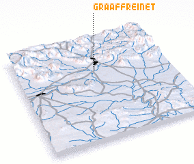 3d view of Graaff-Reinet