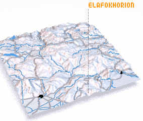 3d view of Elafokhórion