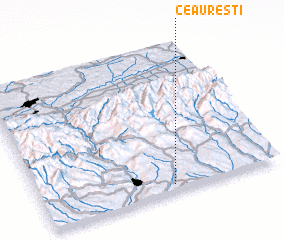 3d view of Ceaureşti