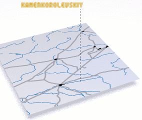 3d view of Kamenʼ-Korolëvskiy