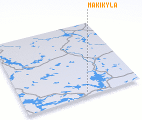 3d view of Mäkikylä