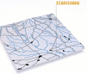 3d view of Scărişoara