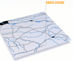 3d view of Daniliškiai