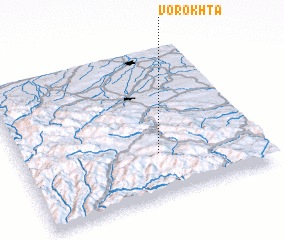 3d view of Vorokhta