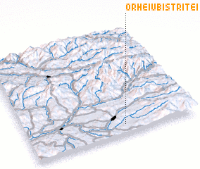 3d view of Orheiu Bistriţei