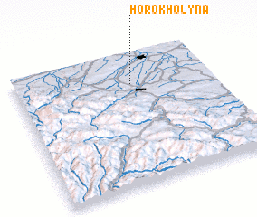 3d view of Horokholyna