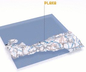 3d view of Pláka