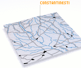 3d view of Constantineşti