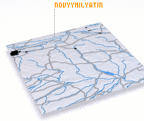 3d view of Novyy Milyatin