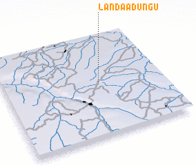 3d view of Landa Adungu