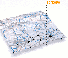 3d view of Boykovo