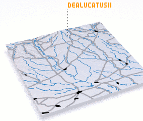 3d view of Dealu Cătuşii