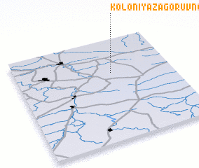 3d view of Koloniya Zagoruv Novy