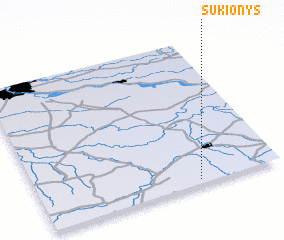 3d view of Šukionys