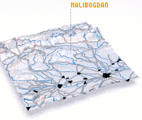 3d view of Mali Bogdan