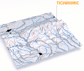 3d view of Ticvaniu Mic