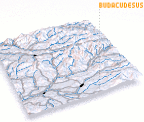 3d view of Budacu de Sus