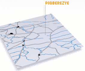 3d view of Podberezʼye