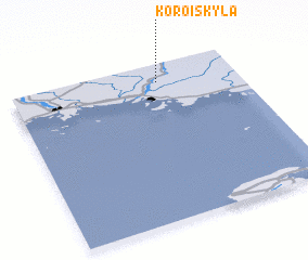 3d view of Koroiskylä