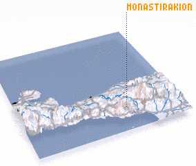 3d view of Monastirákion