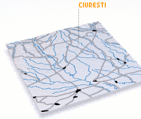 3d view of Ciureşti