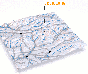 3d view of Gruiu Lung