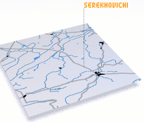 3d view of Serekhovichi
