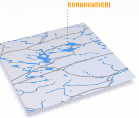 3d view of Romakkaniemi