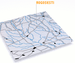 3d view of Mogoşeşti