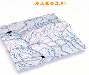 3d view of Valea Brazilor