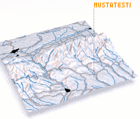 3d view of Mustăţeşti