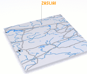 3d view of Žasliai